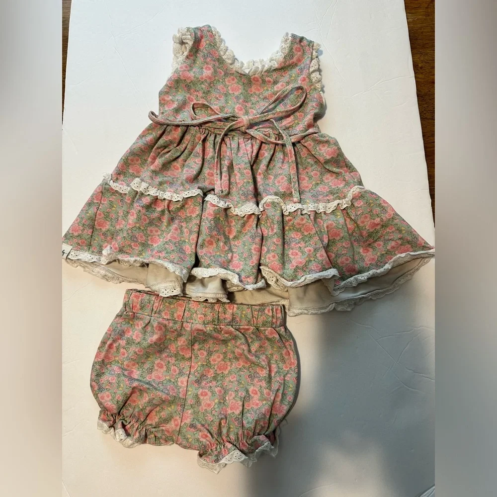 18M love + grow Dress & Bloomers